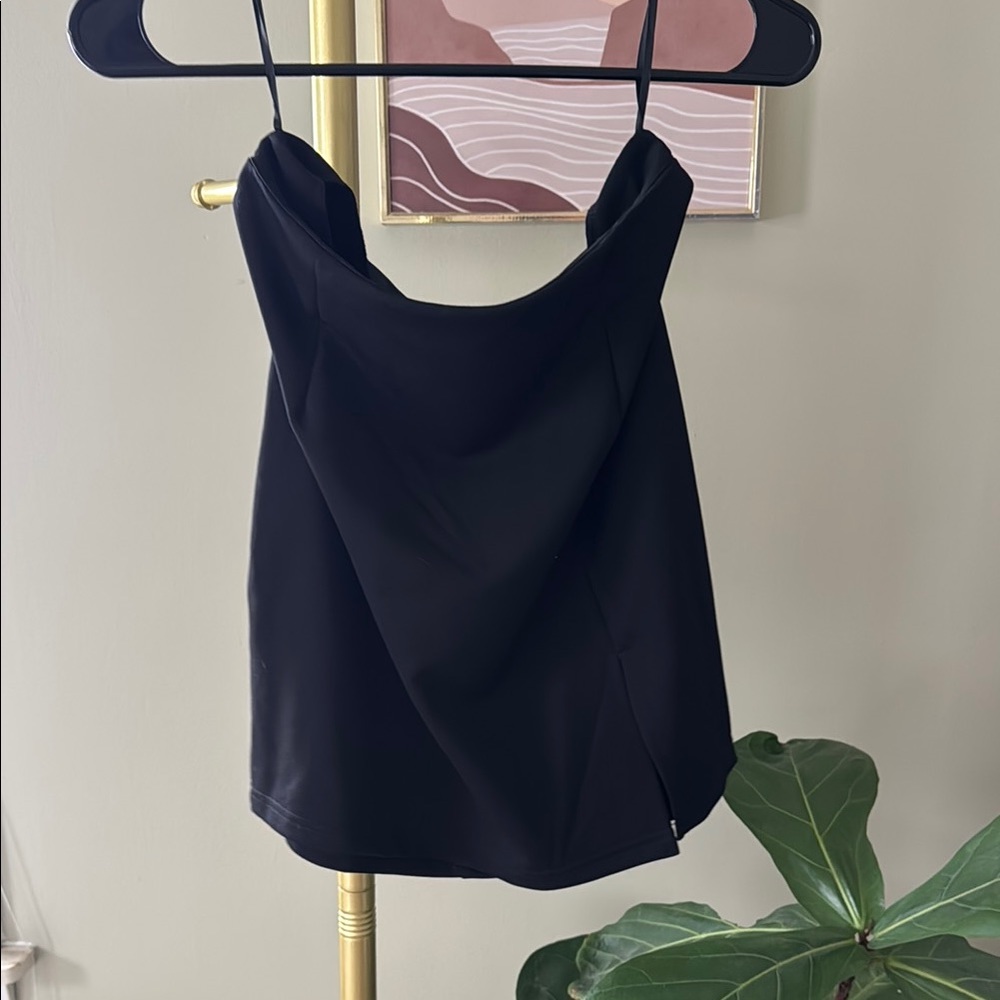 Black classic skirt